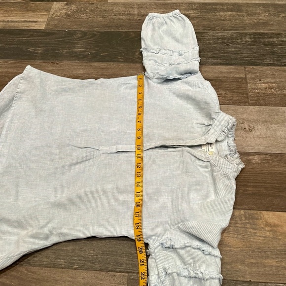 Anthropologie Moon River Women Cozy Soft Block Stripe Cardigan Sweater Size M - Picture 3 of 15